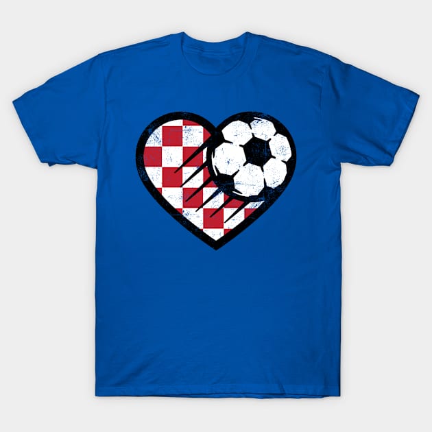 Croatia Hrvatska Soccer T-Shirt by Rayrock76